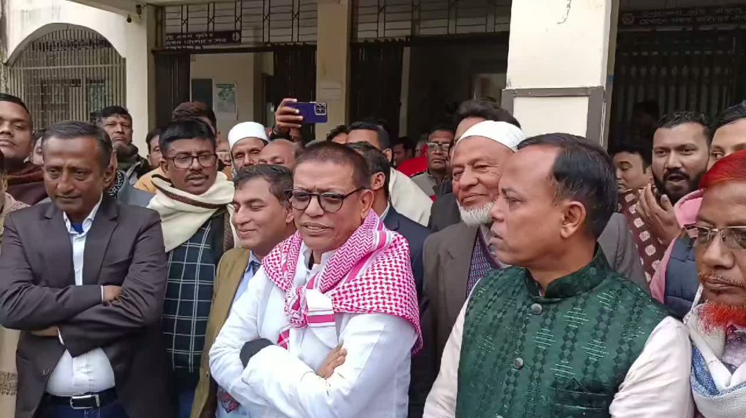 লক্ষ্মীপুর-৪ আসনের ধানের শীষ প্রতীকে মনোনয়নপত্র জমা দেন এবিএম আশরাফ উদ্দিন নিজান