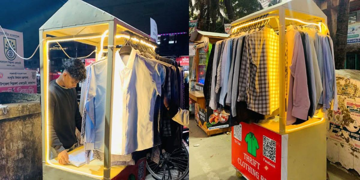 ভোলার চরফ্যাশন ফুটপাতে একটি ছোট স্টল দিয়ে শুরু হয়েছে শিহাবের স্বপ্নযাত্রা।..