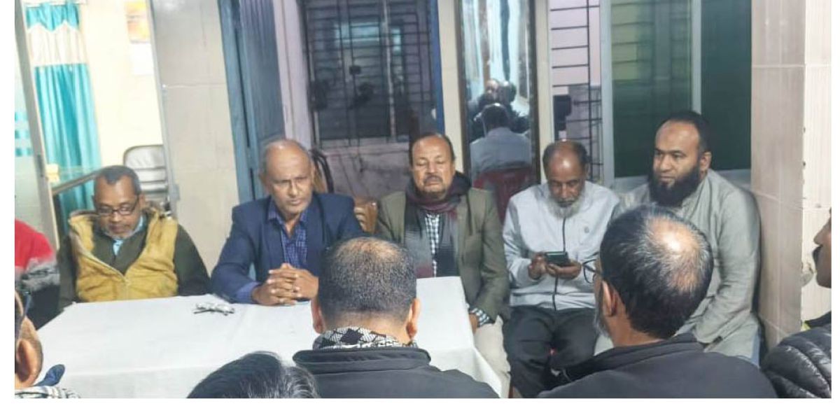 বকশীগঞ্জে নবাগত  ওসির সঙ্গে সাংবাদিকদের মতবিনিময়