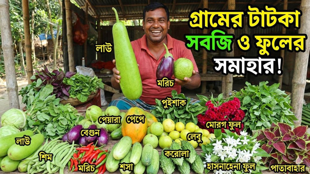 ⁣“টাকা নয়, ইচ্ছাই যথেষ্ট—আঙিনাভিত্তিক চাষ”