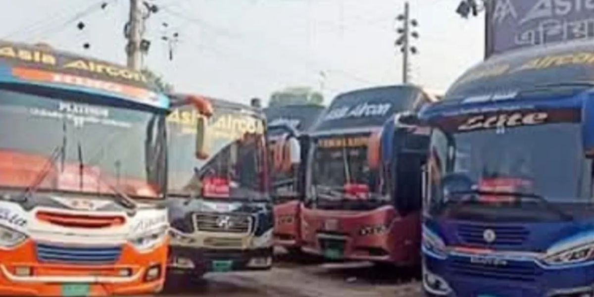 কুমিল্লায় পরিবহন ধর্মঘট: ৪০ রুটে বাস চলাচল বন্ধ ......