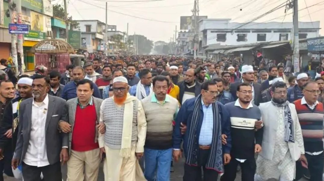⁣জোট সিদ্ধান্তে ক্ষুব্ধ যশোর-৫ বিএনপি, টানা বিক্ষোভ