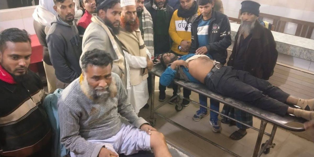 কাজিপুরে জামায়াত প্রার্থীর ওপর হামলার অভিযোগ, আহত প্রায় ১৫..