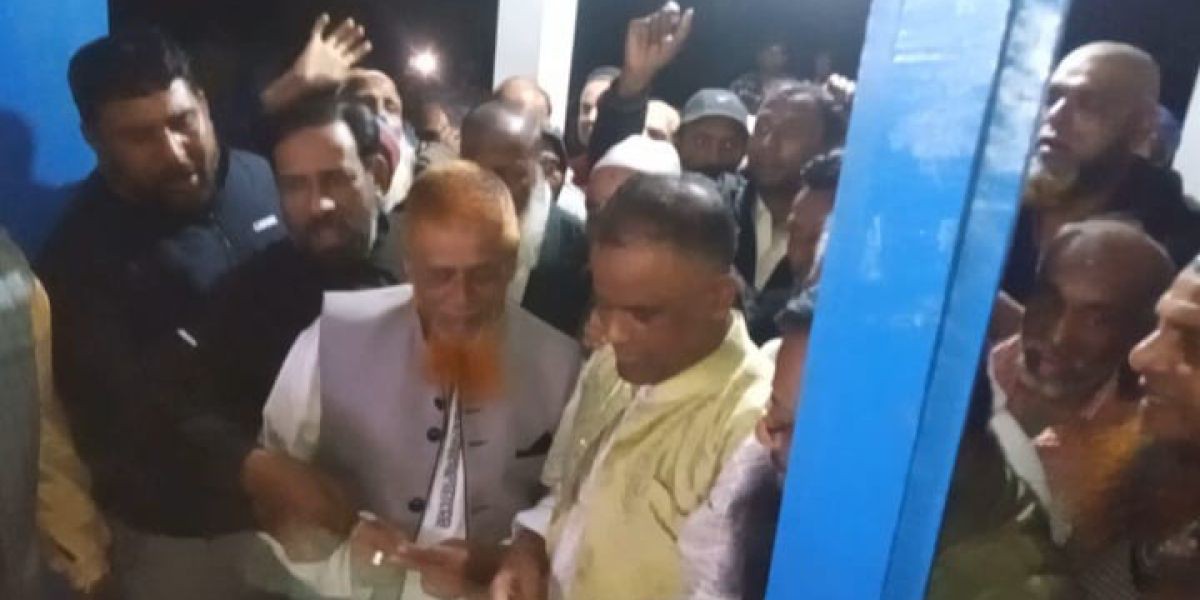 সিলেটের গোলাপগঞ্জের বাঘা সোনাপুর বাজারে বিএনপির নির্বাচনী কার্যালয় উদ্বোধন..