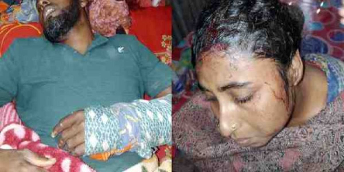আমতলীতে পারিবারিক জমি বিরোধে সংঘর্ষ, মহিলাসহ আহত ৪ 