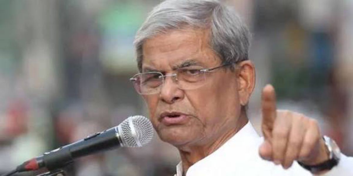 আগামীকাল রবিবার সিলেটে আসছেন মির্জা ফখরুল।
