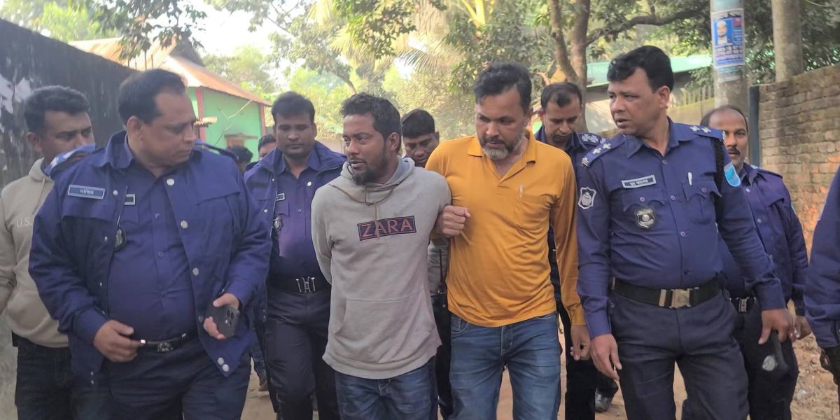 অবশেষে রক্ষা হলো না: পুলিশের ওপর হামলা করে হ্যান্পাডকাফসহ পালানো আসামির..