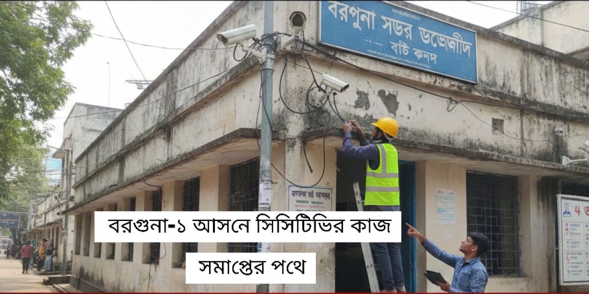 বরগুনায় ভোটকেন্দ্রে সিসিটিভি স্থাপনের কাজ সমাপ্তির পথে..