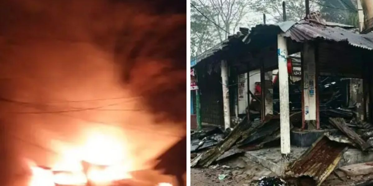 আমতলীর গোজখালীতে ব্যবসা প্রতিষ্ঠান আগুনে পুড়ে ছাই, আনুমানিক ৫০ লাখ টাকা ক্ষতিগ্রস্থ..