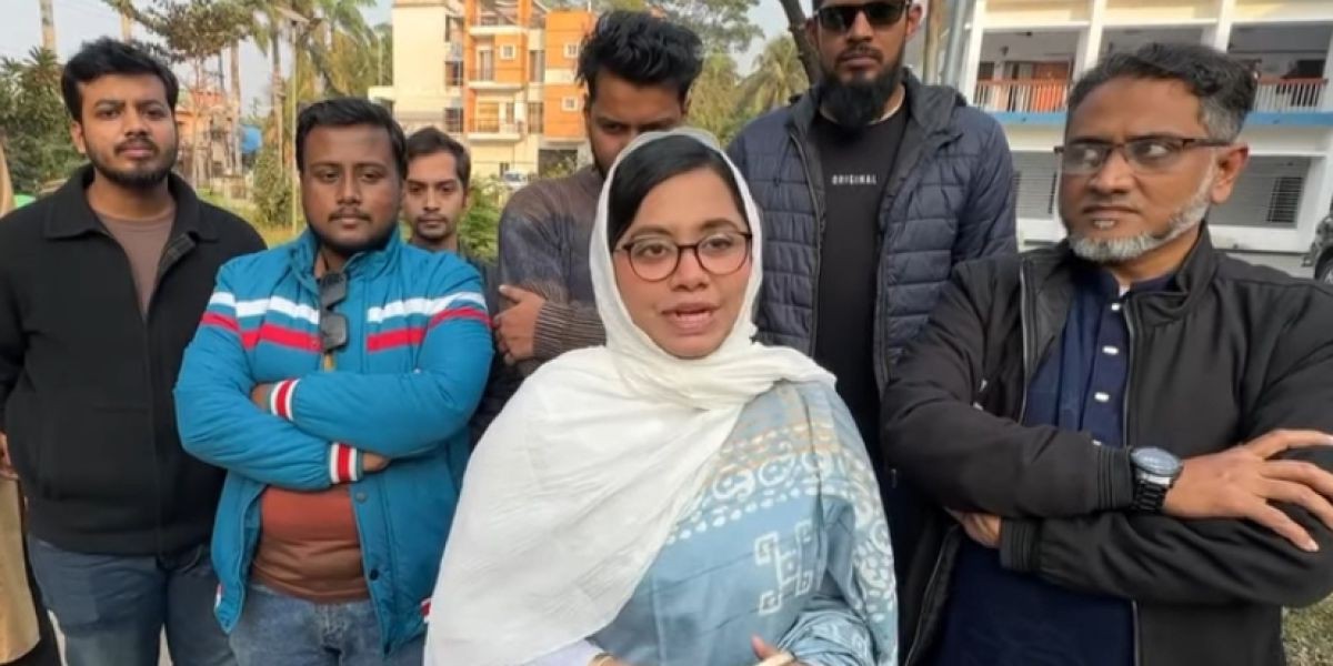 ঝালকাঠি-১: মনোনয়নপত্র প্রত্যাহার করলেন এনসিপি প্রার্থী ডাঃ মাহমুদা মিতু, জামায়াত নেতা ফয়জুল হককে সমর্থন..