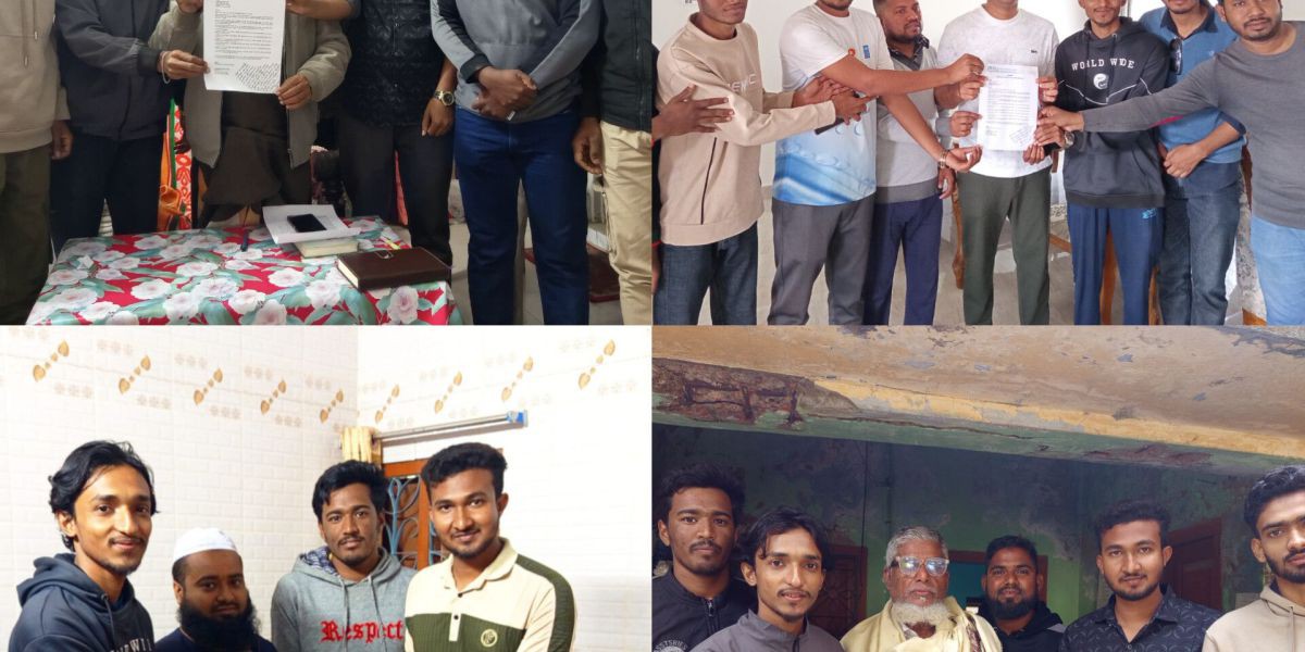 প্লাস্টিক পলিথিন দুষণ নিরসনে ভূমিকা রাখতে সাতক্ষীরা-৪ এর এমপি প্রার্থীদের নিকট স্বারকলিপি..