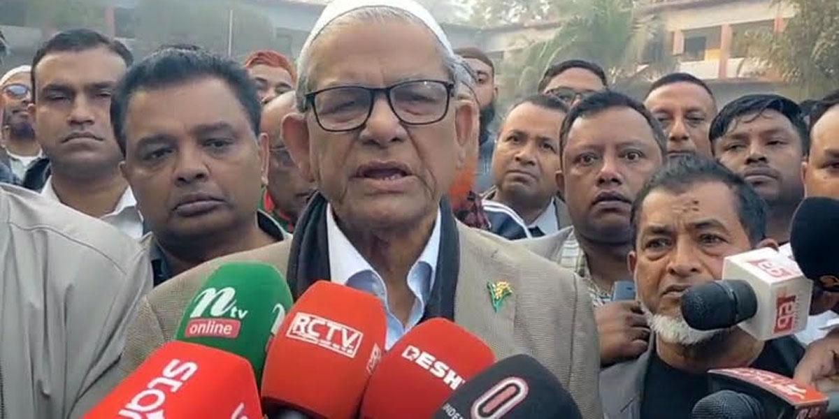 সারাদেশে সুষ্ঠু নির্বাচন হচ্ছে মির্জা ফখরুল ইসলাম আলমগীর..