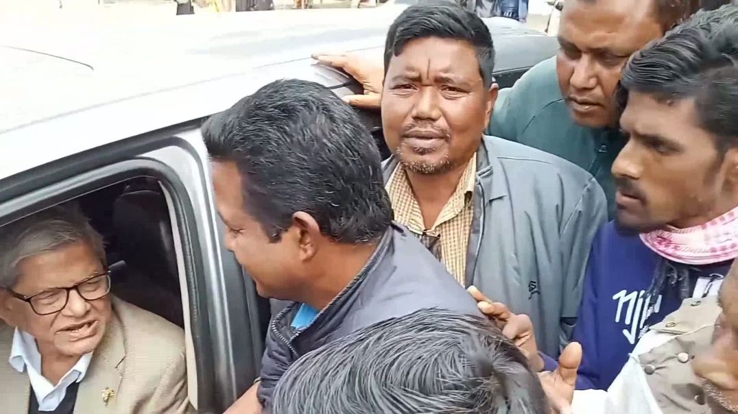 ⁣ভোট কেন্দ্র পরিদর্শন শেষে সাংবাদিকদের যা বললেন ঠাকুরগাঁও এক আসনের সংসদ সদস্য মির্জা ফখরুল ইসলাম আলমগ