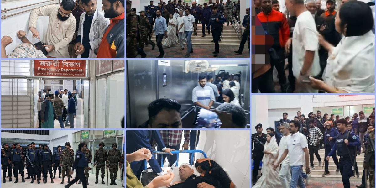 জয়পুরহাটে বিএনপি ও স্বতন্ত্র প্রার্থীর কর্মীদের সংঘর্ষে আহত ১১, সাংবাদিকদের প্রশ্নে ক্ষুব্ধ স্বতন্ত্র প্রার্থী..