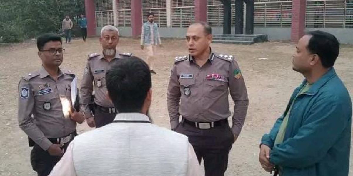 ‎নির্বিঘ্নে ভোটের চ্যালেঞ্জ জিএমপি কমিশনারের