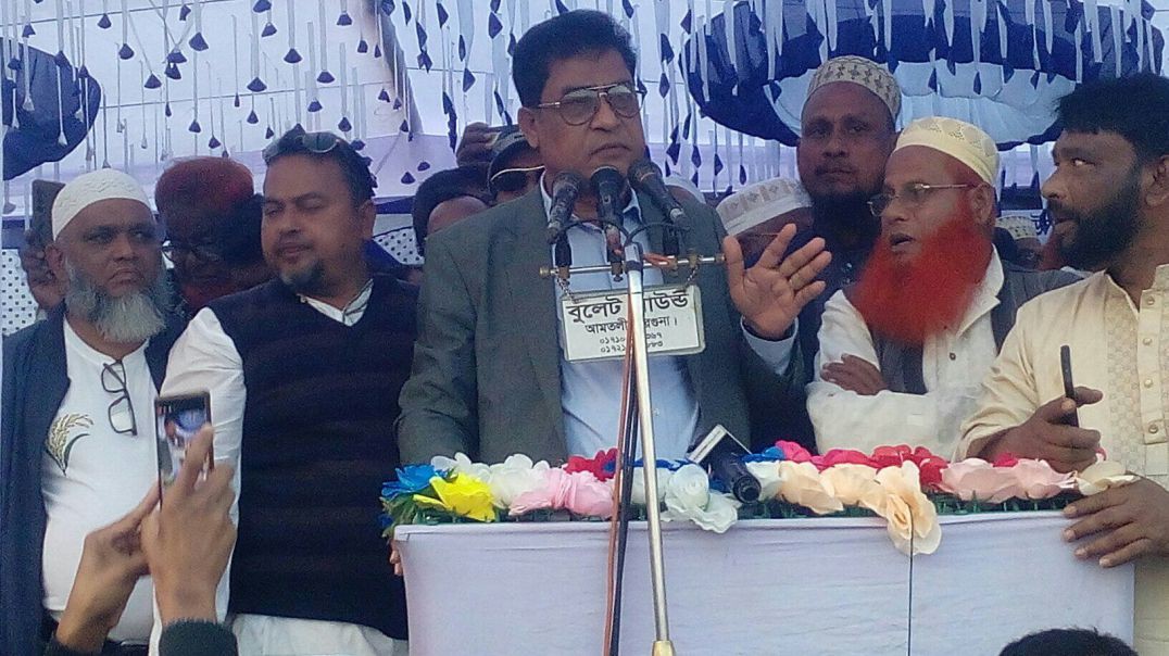 ⁣আমতলীতেবিএনপির মনোনীত  ধানের শীষের প্রার্থী নজরুল মোল্লার নির্বাচনী জনসভা