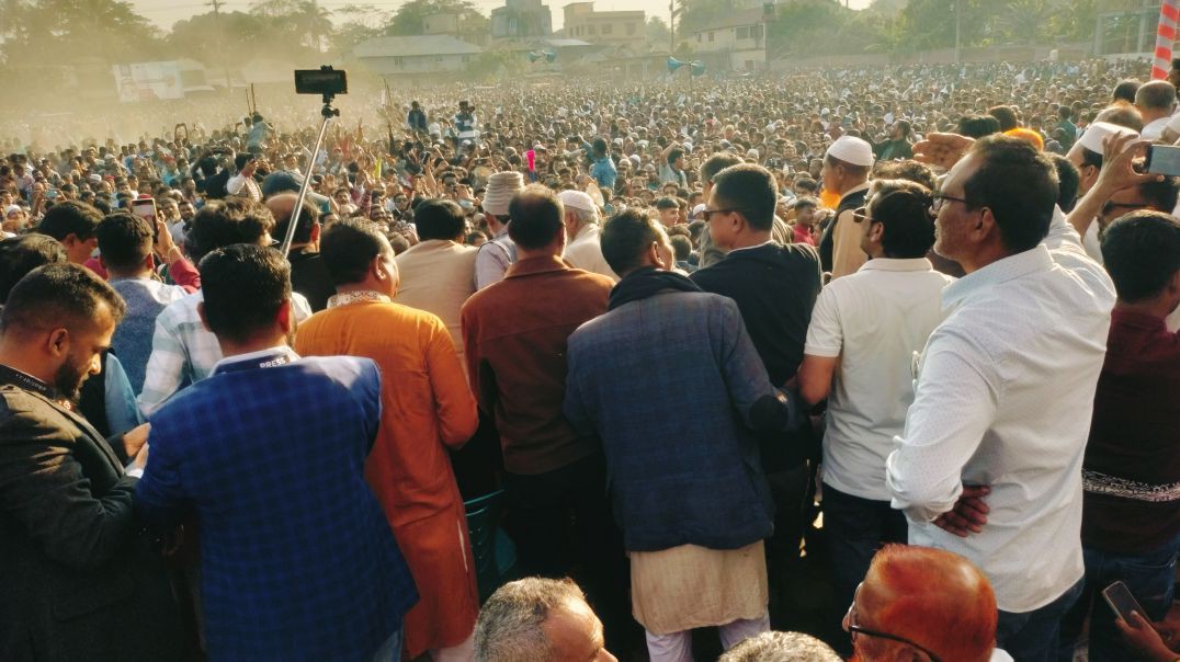 গলাচিপায় স্বতন্ত্র প্রার্থী হাসান মামুনের বিশাল জনসভা | “জনসমুদ্রের ঢেউ থামানো যাবে না”