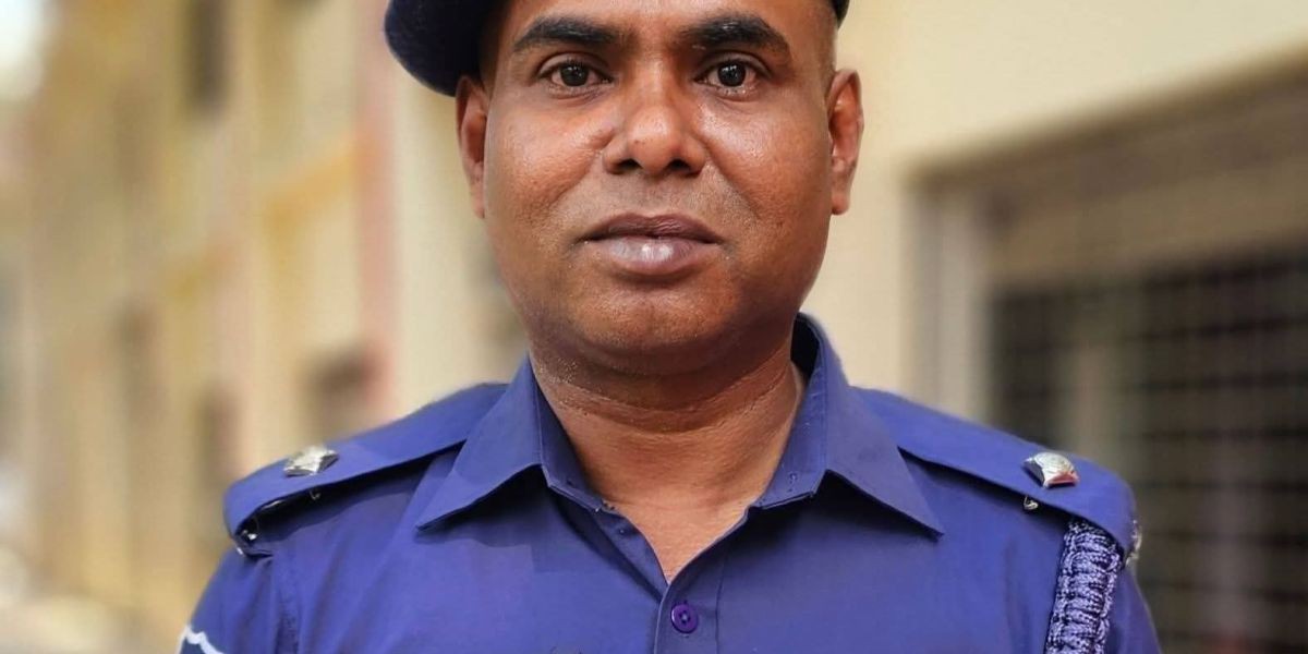 কুলিয়ারচর থানার নতুন ওসি কাজী আরিফ উদ্দিনের যোগদান 