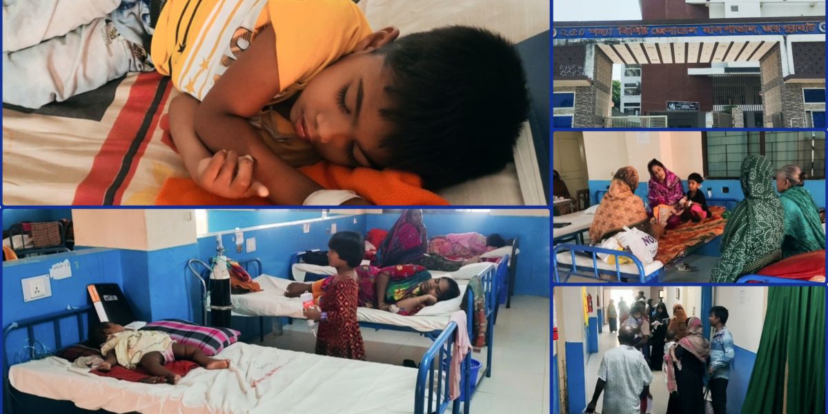 জয়পুরহাটে বাড়ছে হামের প্রকোপ; গত ২৪ ঘণ্টায় হাসসপাতালে নতুন ৬ রোগী ভর্তি..