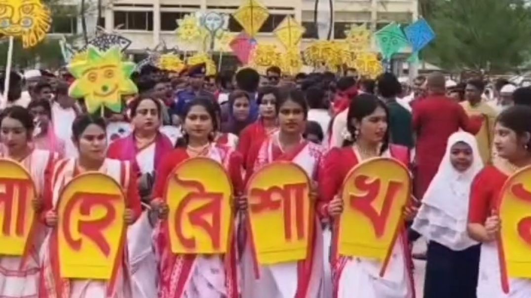 বাংলা নববর্ষে বর্নিল সাজে সাজিয়েছেন গলাচিপা উপজেলা