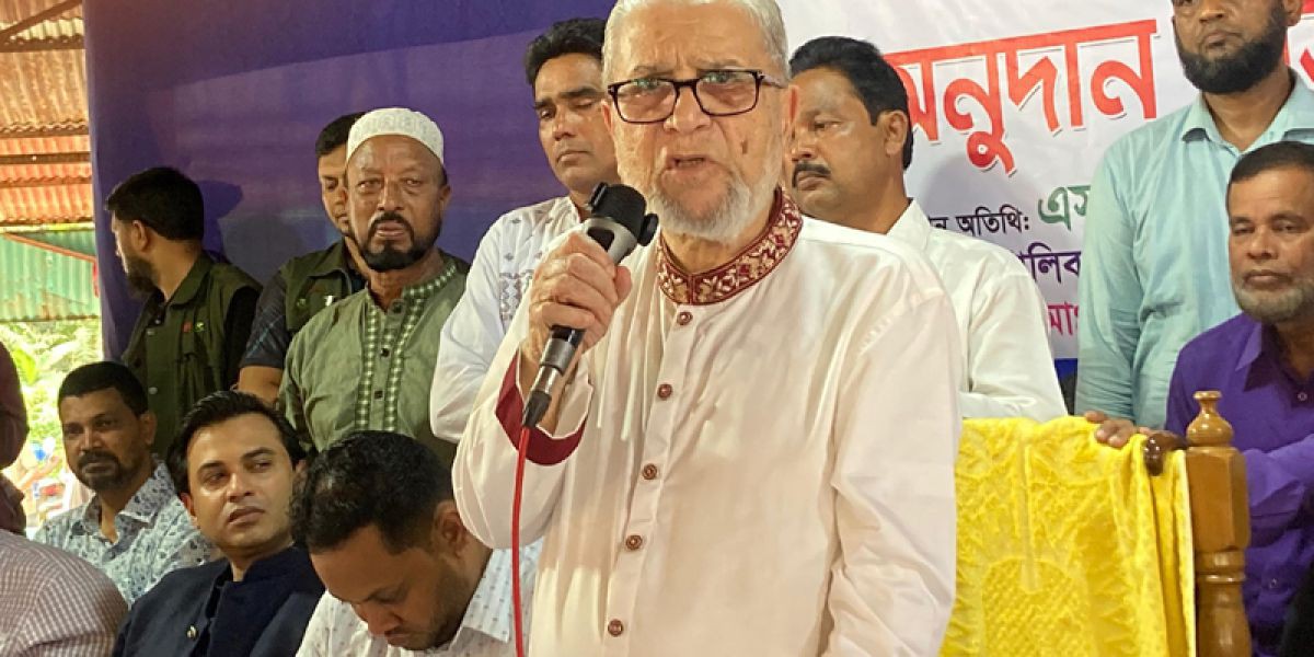 মানুষের হাসিই আমার রাজনীতির লক্ষ্য: এমপি সৈয়দ ফয়সল