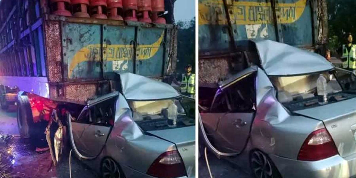 ভাঙ্গায় এক্সপ্রেসওয়েতে মর্মান্তিক দুর্ঘটনায় ঝিকরগাছার মা-ছেলেসহ নিহত ৫..