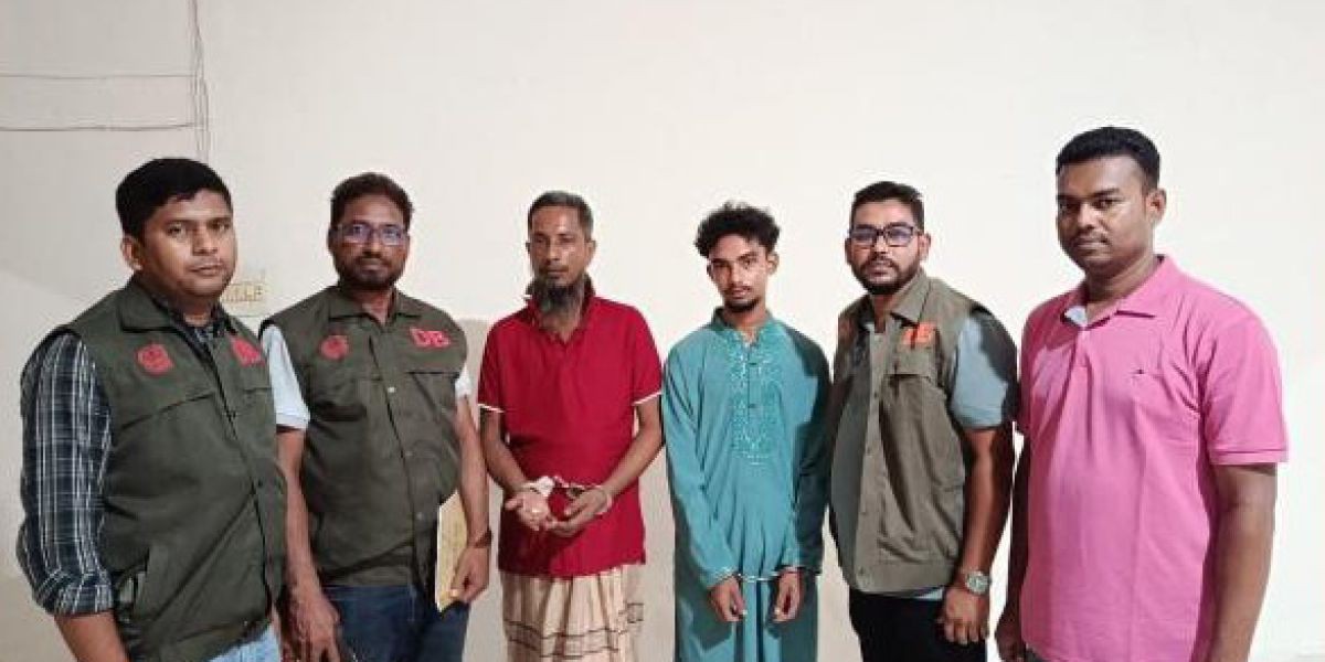 আমতলীতে ১৫গ্রাম হেরোইনসহ দুই মাদক কারবারি গ্রেপ্তার