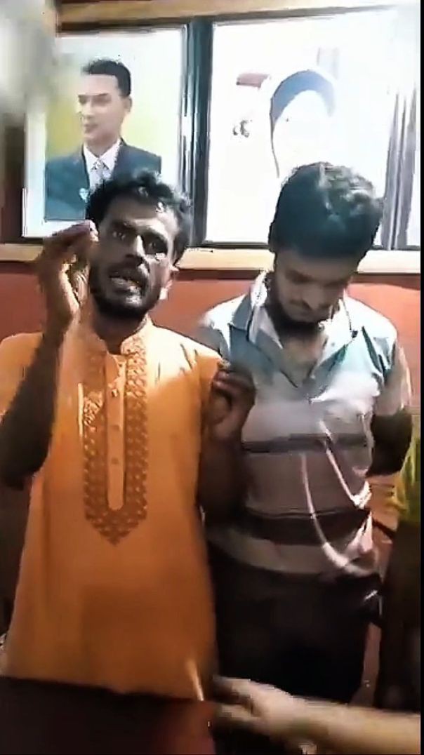 মাছুয়াতে শাহিন মাদক ব্যবসায়ী ১০ পিচ ইয়াবা ও গাঁজাসহ এলাকাবাসি হাতে  আটক