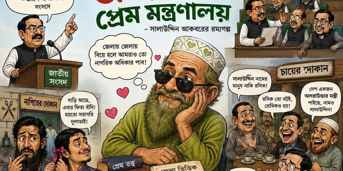 দাড়ি, ফিতা আর অলরাউন্ডার প্রেম মন্ত্রণালয়
