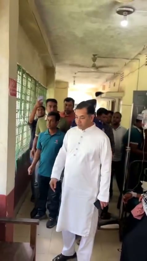 ⁣নান্দাইল হাসপাতালে প্রতিমন্ত্রী ইয়াসের, দিলেন উন্নত সেবার তাগিদ..
