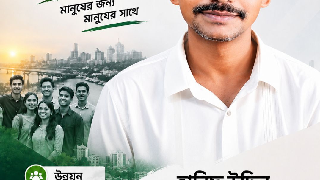 ⁣সাধারণ মানুষের পাশে থাকার প্রতিশ্রুতি দিলেন চেয়ারম্যান পদ প্রার্থী হানিফ উদ্দিন রানা