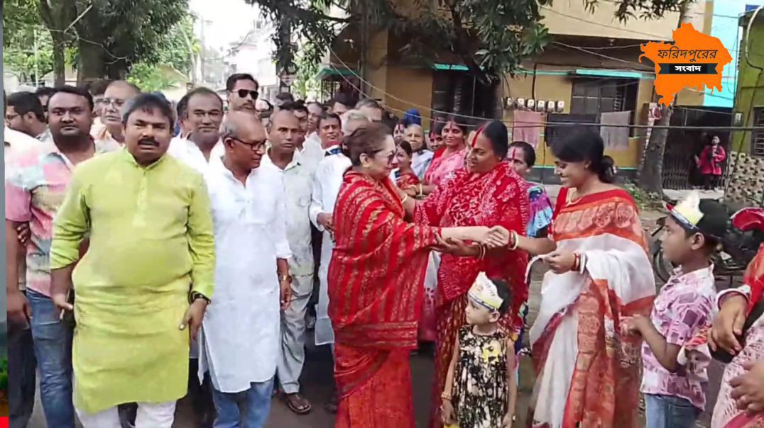 ফরিদপুরে উল্টো রথযাত্রা অনুষ্ঠিত
