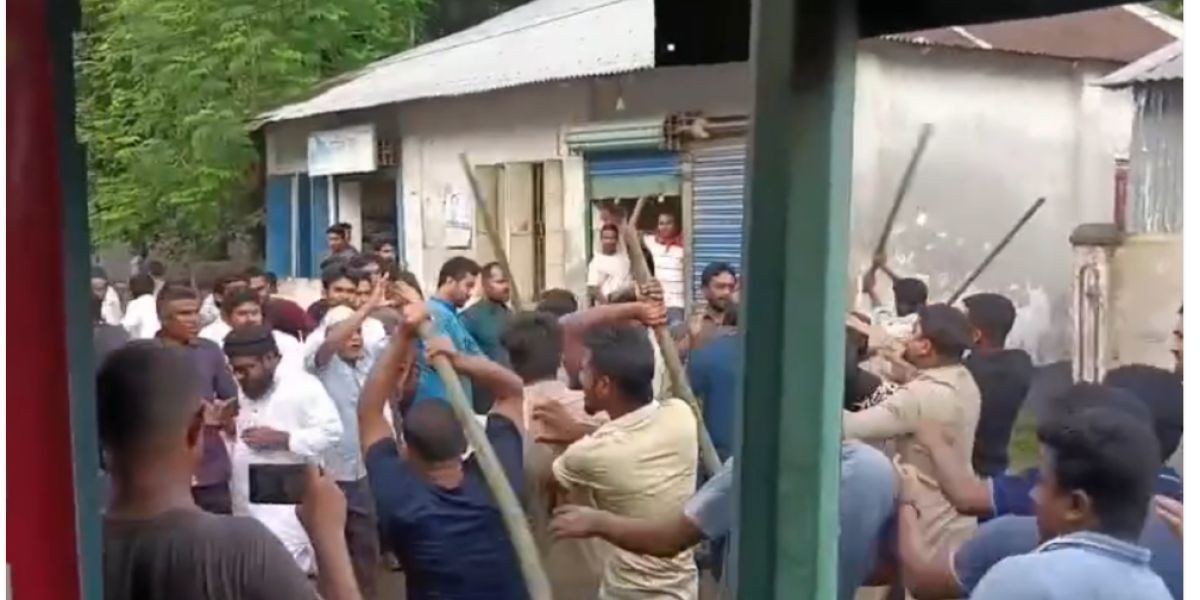 কুড়িগ্রামে এনসিপির বিক্ষোভ মিছিলে হামলার অভিযোগ