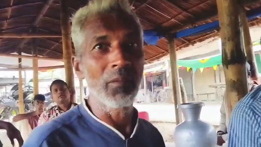 ⁣সাতপুকুরিয়া  এলাকায় অবস্থানরত নাম ঠিকানা বলতে না পারা নিখোঁজ এই লোকটি