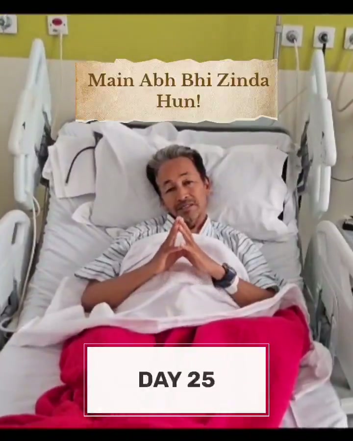 ⁣লাদাখের সোনম ওয়াংচুক আমরণ অনশনে, জীবন-মৃত্যুর সন্ধিক্ষণে..