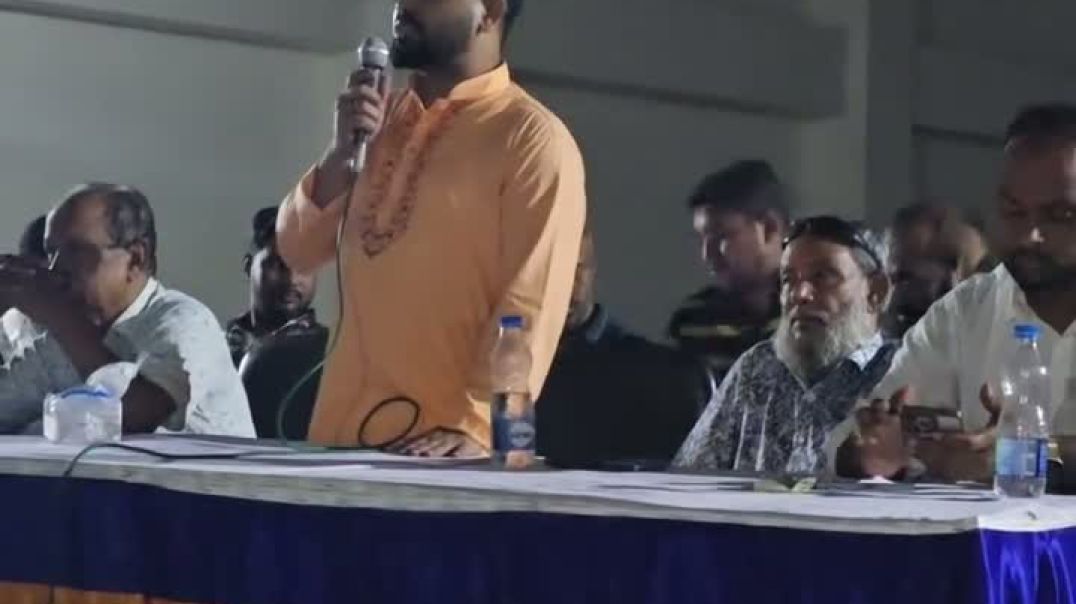 বিএনপির ৪৮তম প্রতিষ্ঠাবার্ষিকীর আলোচনা সভায় প্রধান অতিথি মোস্তাফিজুর রহমান মামুন